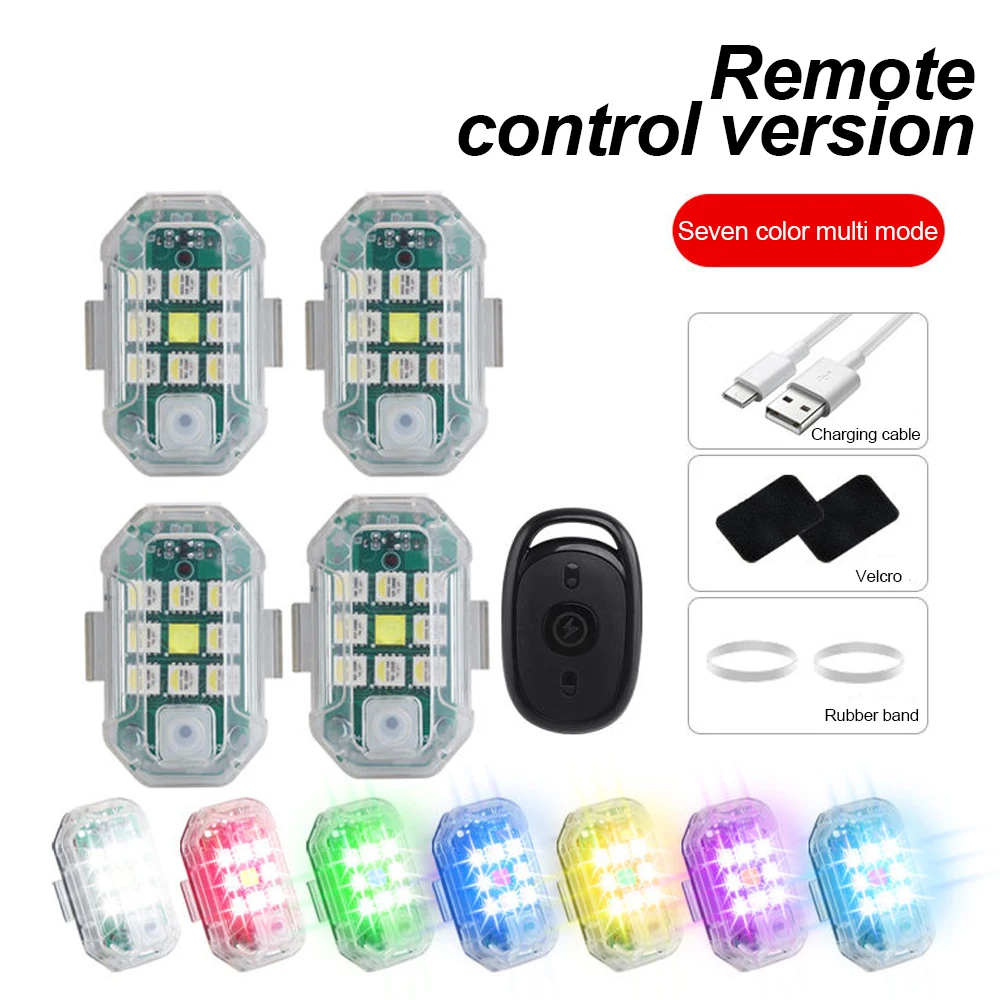 Drone Led Light - Bezprzewodowy pilot zdalnego sterowania LED samolot
