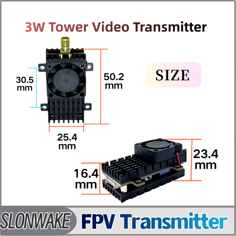 Drone Transmitter - Moduł transmisji wideo FPV SLONWAKE 5.8G
