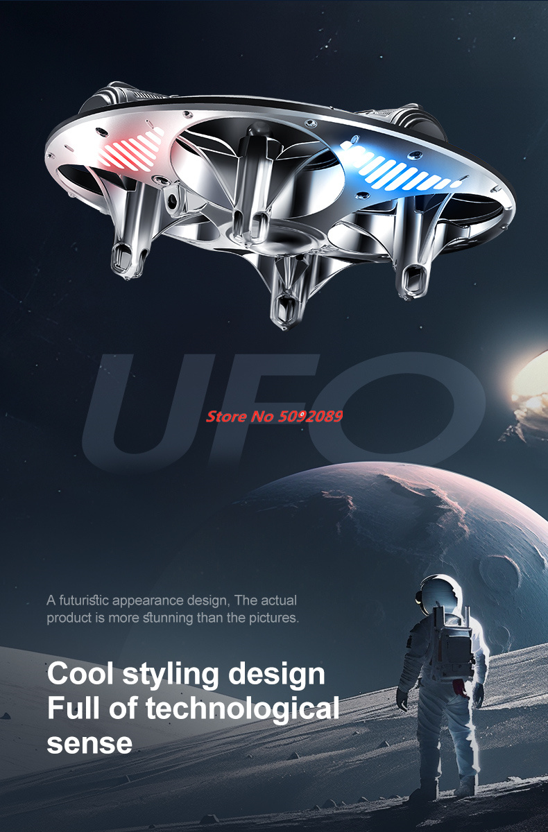 Inteligentny helikopter zdalni – Drone Led Light recenzja i cena