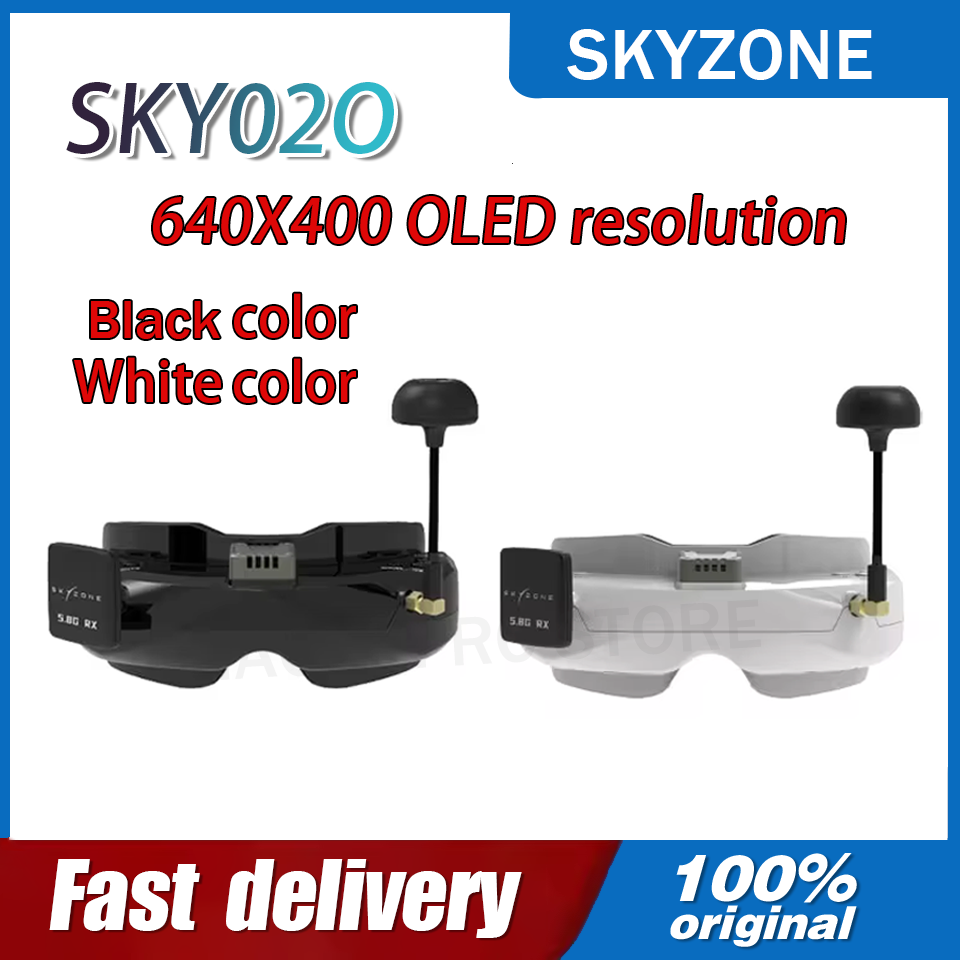 Okulary FPV SKYZONE SKY02O OLE – Drone Antenna recenzja i cena
