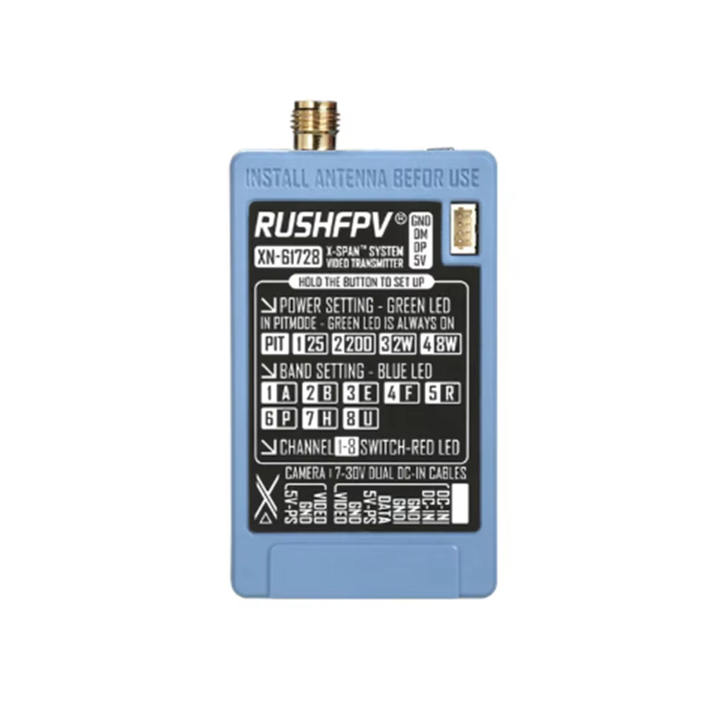 RUSHFPV 6.1‑7.2G 8W X61728 VTX – Drone Antenna recenzja i cena
