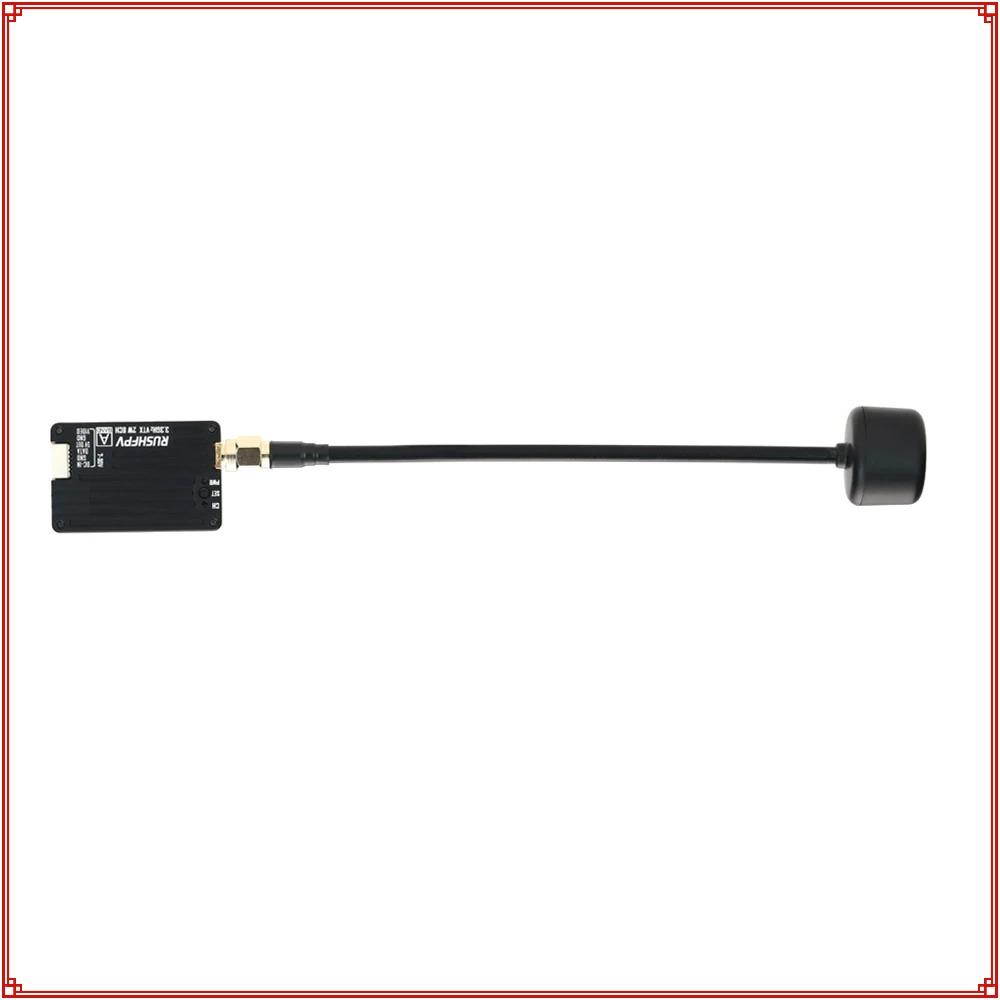 Nowy nadajnik RUSHFPV 3.3G 2W  – Drone Antenna recenzja i cena