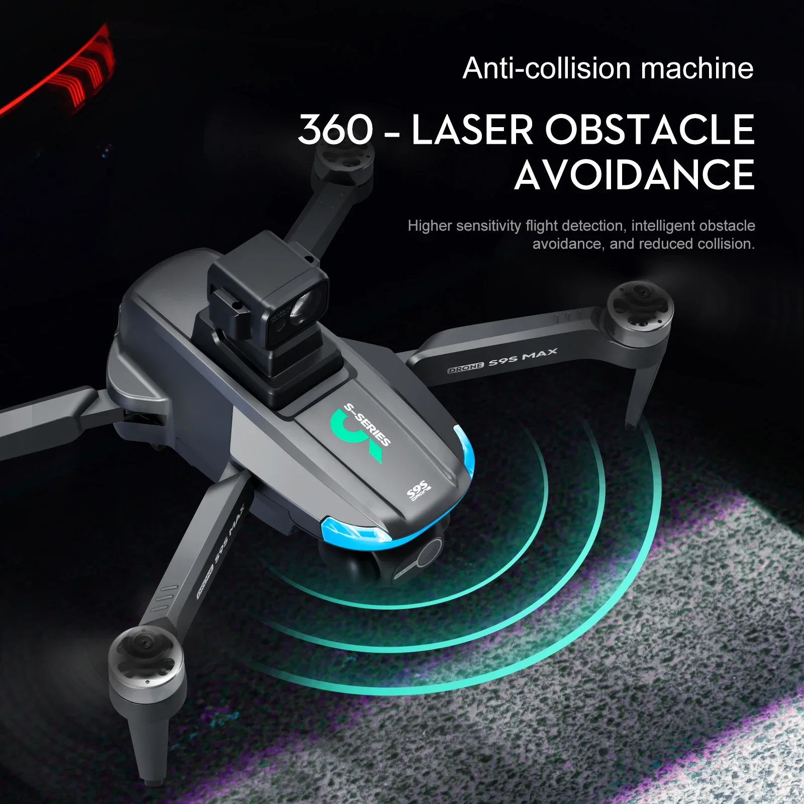 NOWOŚĆ S9S MAX MINI Drone 4K 2 – Drone Gps Module recenzja i cena