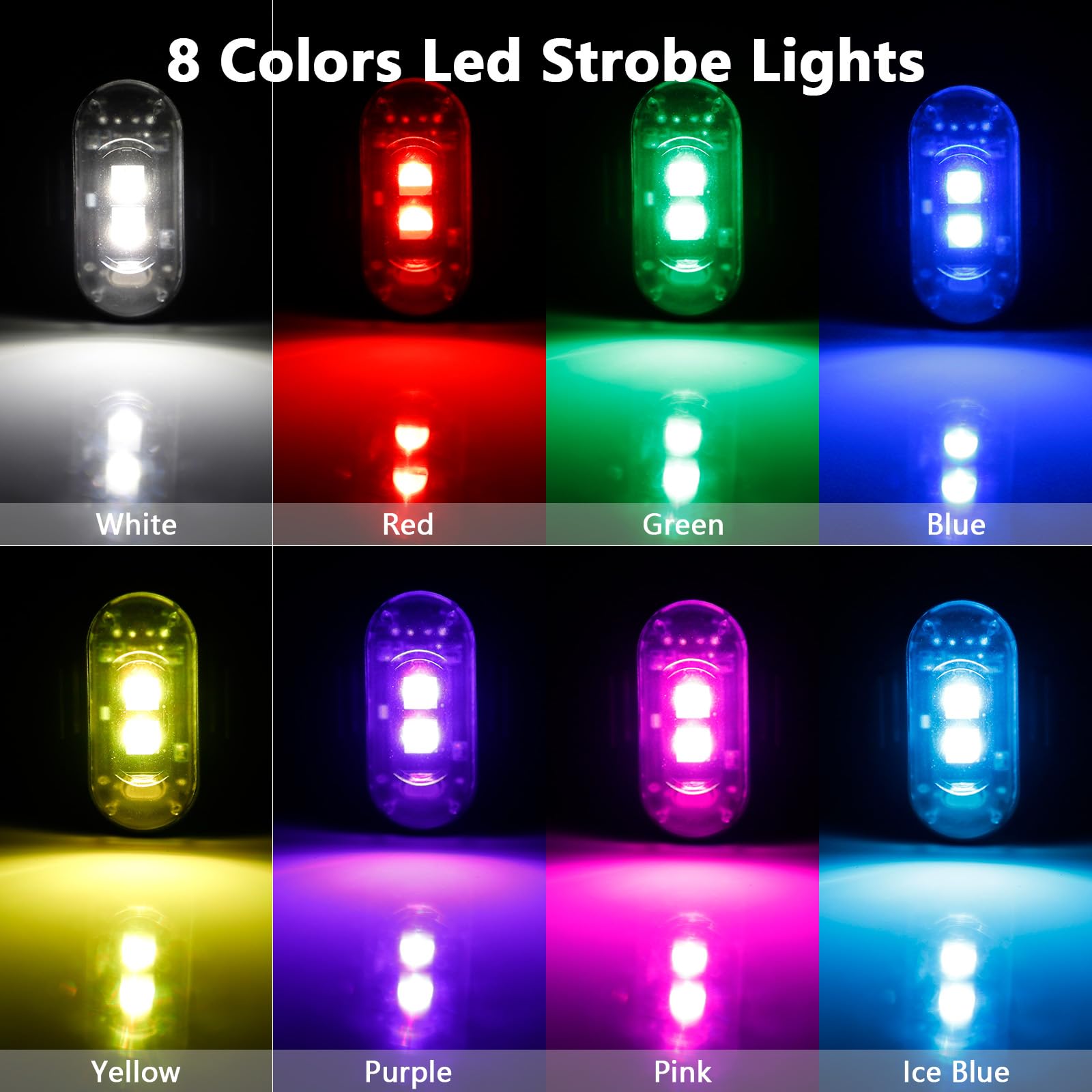 4 szt. Lampy stroboskopowe LED – Drone Led Light recenzja i cena