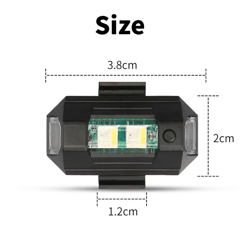 Światła motocyklowe Drone Świa – Drone Led Light recenzja i cena