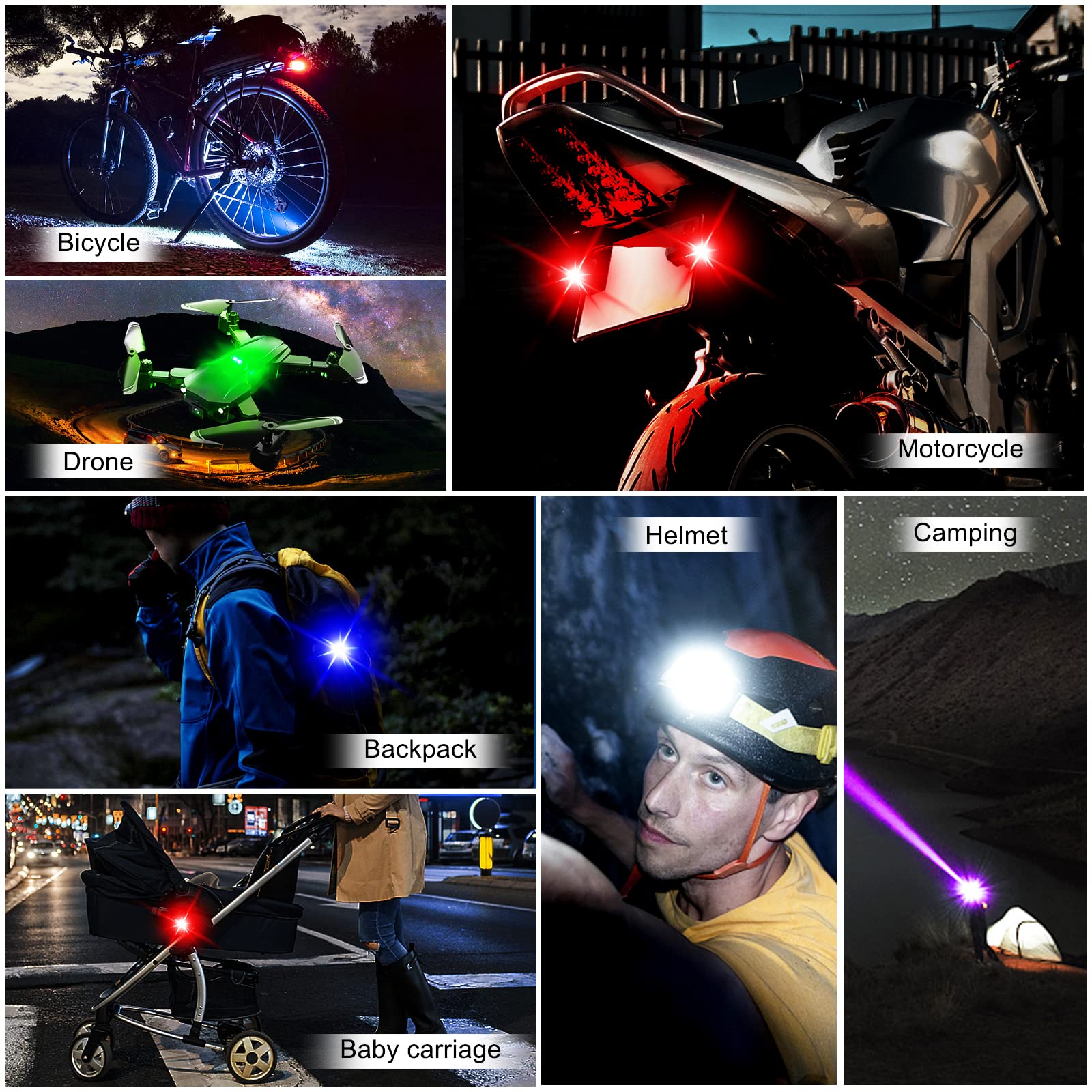 Światła motocyklowe Dron Świat – Drone Led Light recenzja i cena
