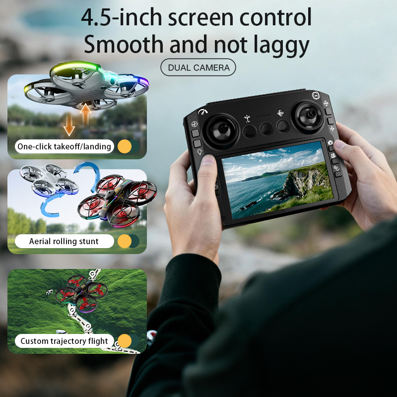 Profesjonalny dron RC RH830 4K – Drone Led Light recenzja i cena