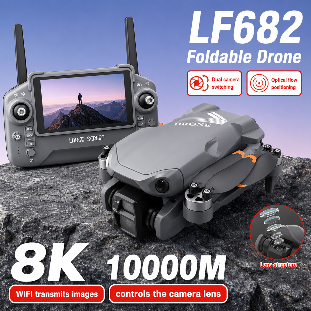 Zdjęcia lotnicze z drona LF682 – Drone Gps Module recenzja i cena