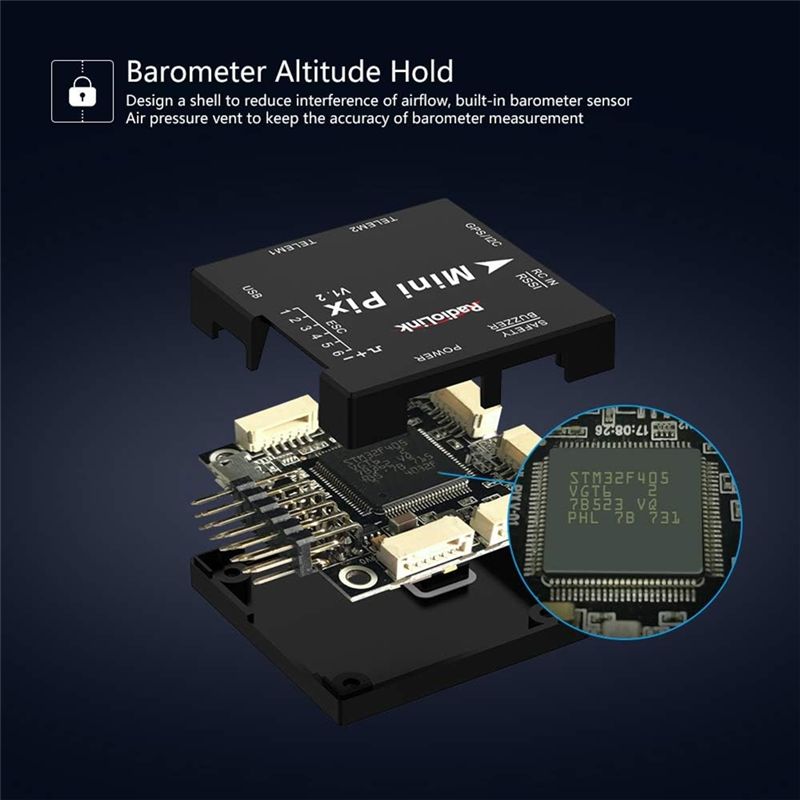 A49K-Radiolink Mini PIX Kontro – Drone Flight Controller recenzja i cena