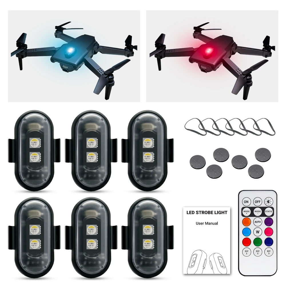 Światło stroboskopowe motocykl – Drone Led Light recenzja i cena