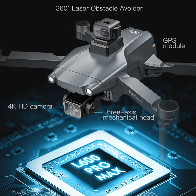 L600 PRO MAX GPS Drone Profesj – Drone Gps Module recenzja i cena