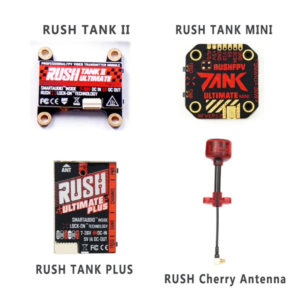 RUSH TANK Ultimate II/Mini/PLU – Drone Antenna recenzja i cena