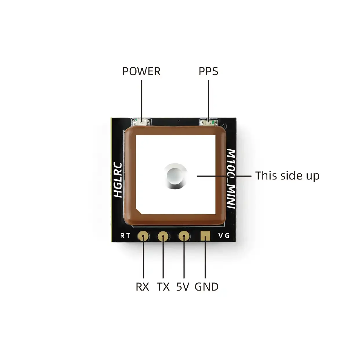 Moduł GPS HGLRC M100 Mini, chi – Drone Gps Module recenzja i cena