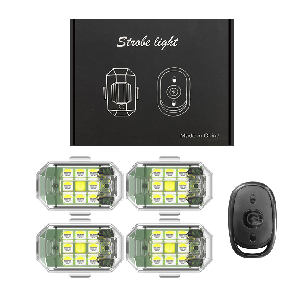 1/2/4 szt. Bezprzewodowe świat – Drone Led Light recenzja i cena